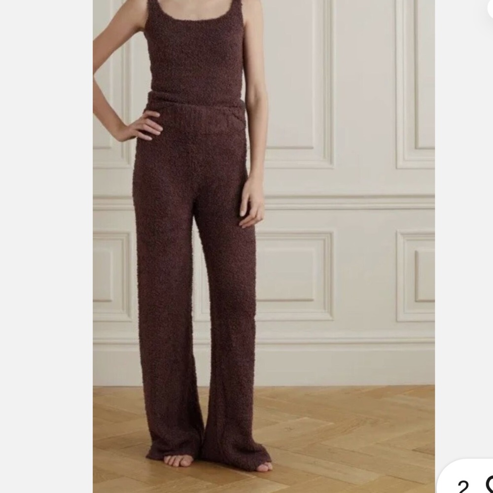 skims Cozy Knit Wide leg pants